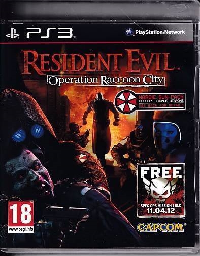 Resident Evil Operation Raccoon City - PS3 (B Grade) (Genbrug)